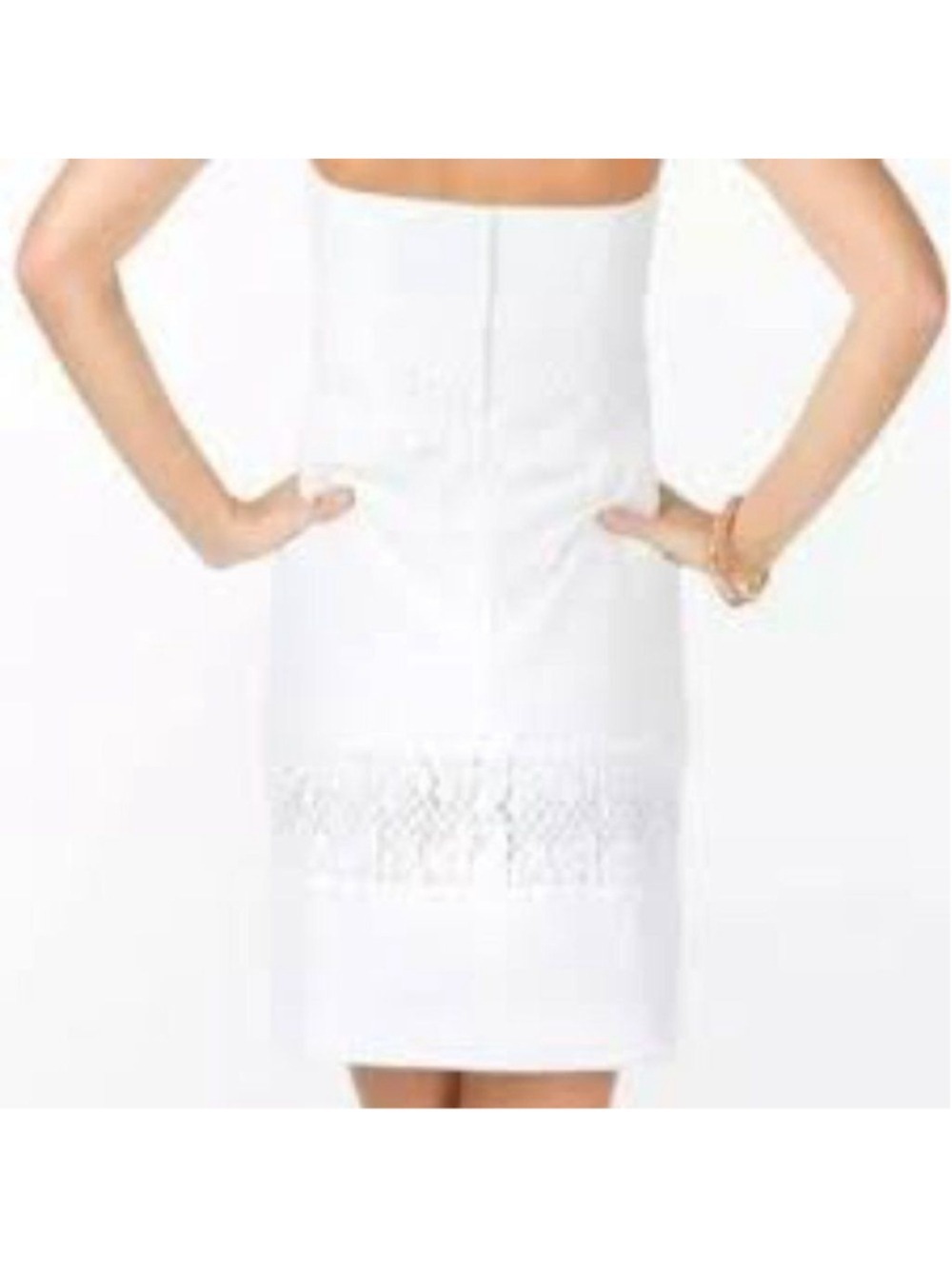 Lilly Pulitzer Bowen Resort White Strapless Dress size 4 - Picture 2 of 7